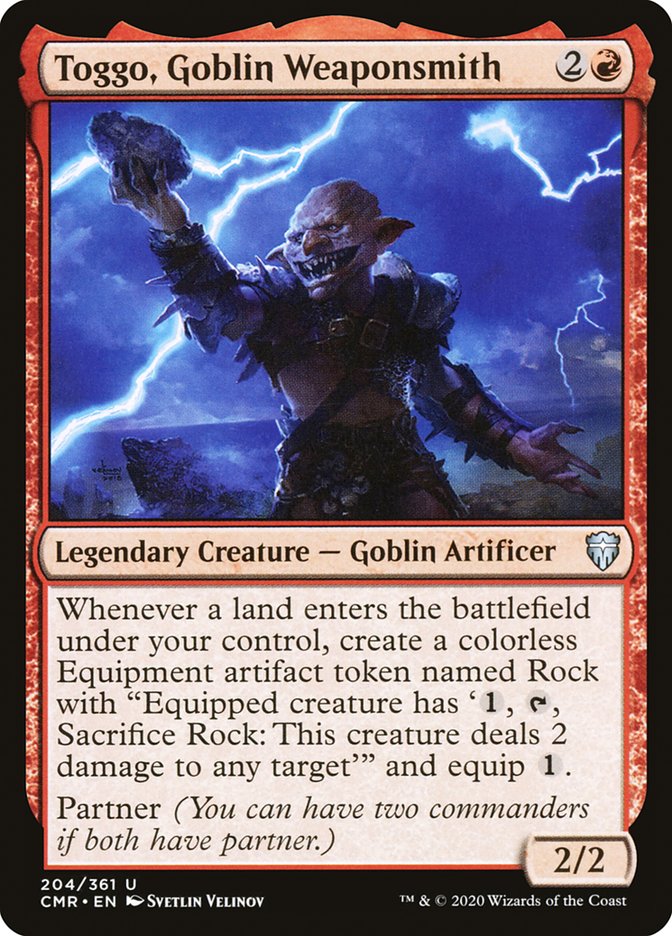 Toggo, Goblin Weaponsmith [Commander Legends] | Gear Gaming Fayetteville