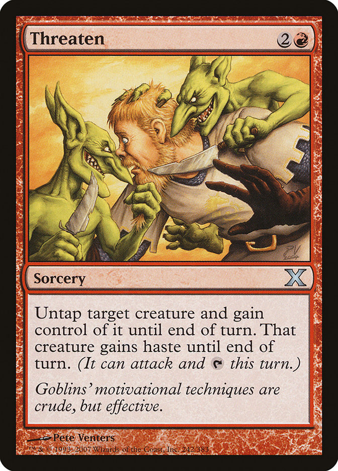 Threaten [Tenth Edition] | Gear Gaming Fayetteville
