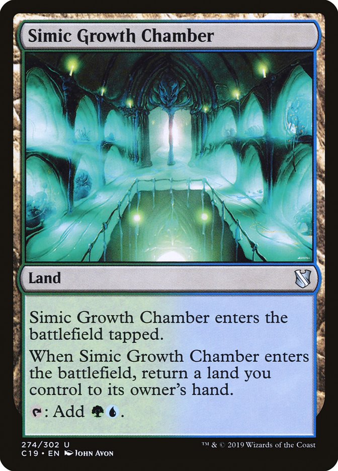 Simic Growth Chamber [Commander 2019] | Gear Gaming Fayetteville