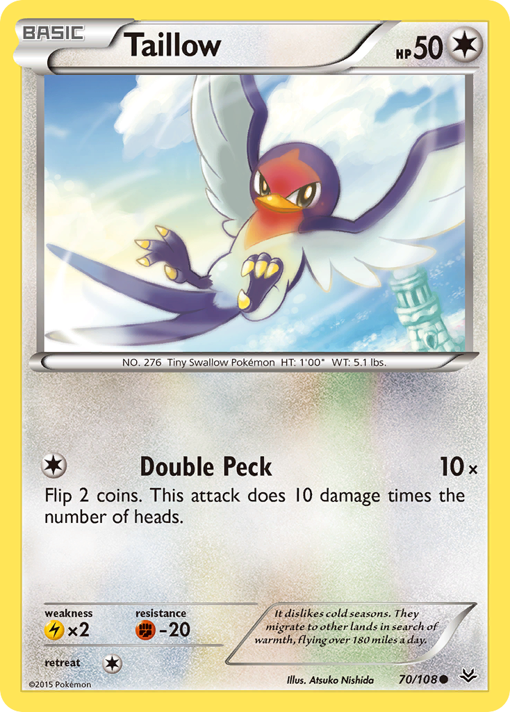 Taillow (70/108) [XY: Roaring Skies] | Gear Gaming Fayetteville