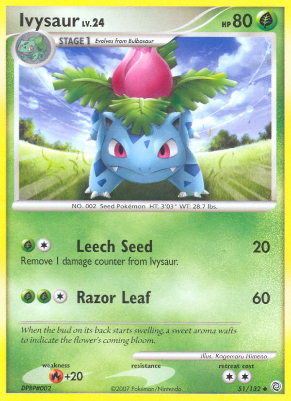 Ivysaur (51/132) [Diamond & Pearl: Secret Wonders] | Gear Gaming Fayetteville
