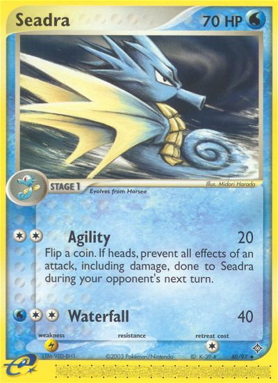 Seadra (40/97) [EX: Dragon] | Gear Gaming Fayetteville