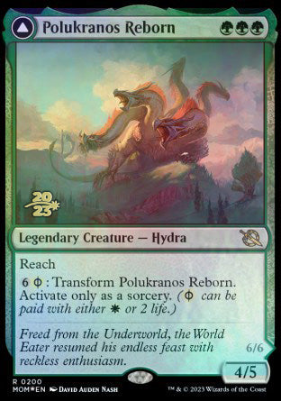 Polukranos Reborn // Polukranos, Engine of Ruin [March of the Machine Prerelease Promos] | Gear Gaming Fayetteville