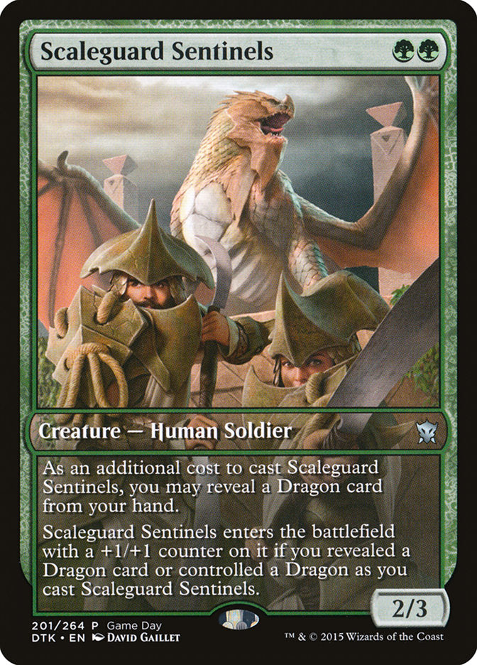 Scaleguard Sentinels (Game Day) [Dragons of Tarkir Promos] | Gear Gaming Fayetteville