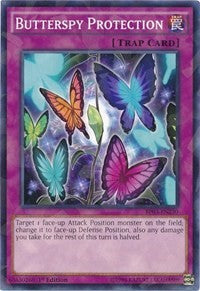 Butterspy Protection (Shatterfoil) [Battle Pack 3: Monster League] [BP03-EN230] | Gear Gaming Fayetteville