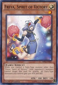 Freya, Spirit of Victory [Battle Pack 3: Monster League] [BP03-EN027] | Gear Gaming Fayetteville