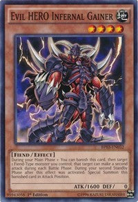 Evil HERO Infernal Gainer [Battle Pack 3: Monster League] [BP03-EN032] | Gear Gaming Fayetteville