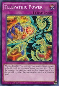 Telepathic Power [Battle Pack 3: Monster League] [BP03-EN208] | Gear Gaming Fayetteville