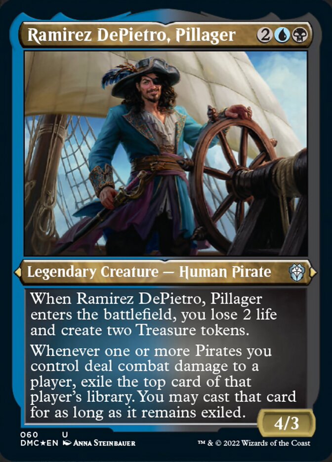 Ramirez DePietro, Pillager (Foil Etched) [Dominaria United Commander] | Gear Gaming Fayetteville