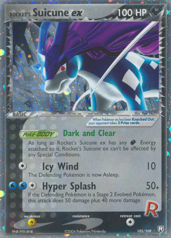 Rocket's Suicune ex (105/109) [EX: Team Rocket Returns] | Gear Gaming Fayetteville