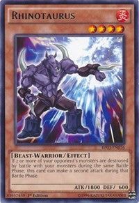 Rhinotaurus [Battle Pack 3: Monster League] [BP03-EN076] | Gear Gaming Fayetteville