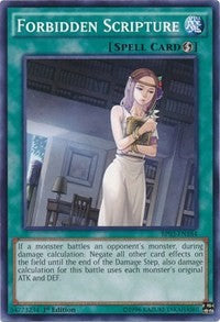 Forbidden Scripture [Battle Pack 3: Monster League] [BP03-EN184] | Gear Gaming Fayetteville