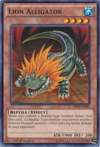 Lion Alligator [Battle Pack 3: Monster League] [BP03-EN089] | Gear Gaming Fayetteville