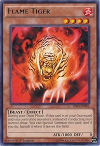 Flame Tiger [Battle Pack 3: Monster League] [BP03-EN095] | Gear Gaming Fayetteville