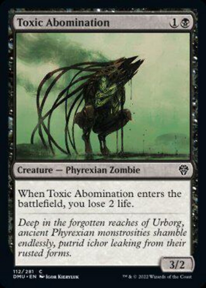 Toxic Abomination [Dominaria United] | Gear Gaming Fayetteville