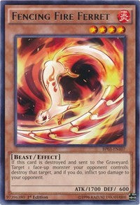 Fencing Fire Ferret [Battle Pack 3: Monster League] [BP03-EN107] | Gear Gaming Fayetteville