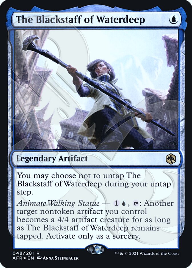 The Blackstaff of Waterdeep (Ampersand Promo) [Dungeons & Dragons: Adventures in the Forgotten Realms Promos] | Gear Gaming Fayetteville