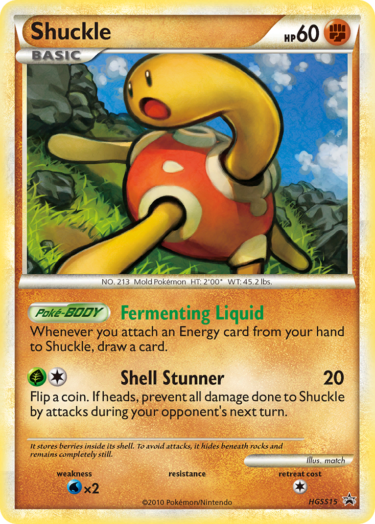 Shuckle (HGSS15) [HeartGold & SoulSilver: Black Star Promos] | Gear Gaming Fayetteville