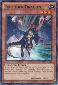 Exploder Dragon (Shatterfoil) [Battle Pack 3: Monster League] [BP03-EN028] | Gear Gaming Fayetteville