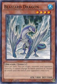 Blizzard Dragon (Shatterfoil) [Battle Pack 3: Monster League] [BP03-EN031] | Gear Gaming Fayetteville