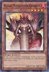 Royal Firestorm Guards (Shatterfoil) [Battle Pack 3: Monster League] [BP03-EN034] | Gear Gaming Fayetteville