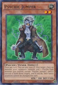 Psychic Jumper (Shatterfoil) [Battle Pack 3: Monster League] [BP03-EN051] | Gear Gaming Fayetteville