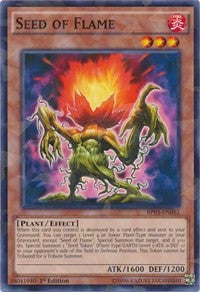 Seed of Flame (Shatterfoil) [Battle Pack 3: Monster League] [BP03-EN052] | Gear Gaming Fayetteville