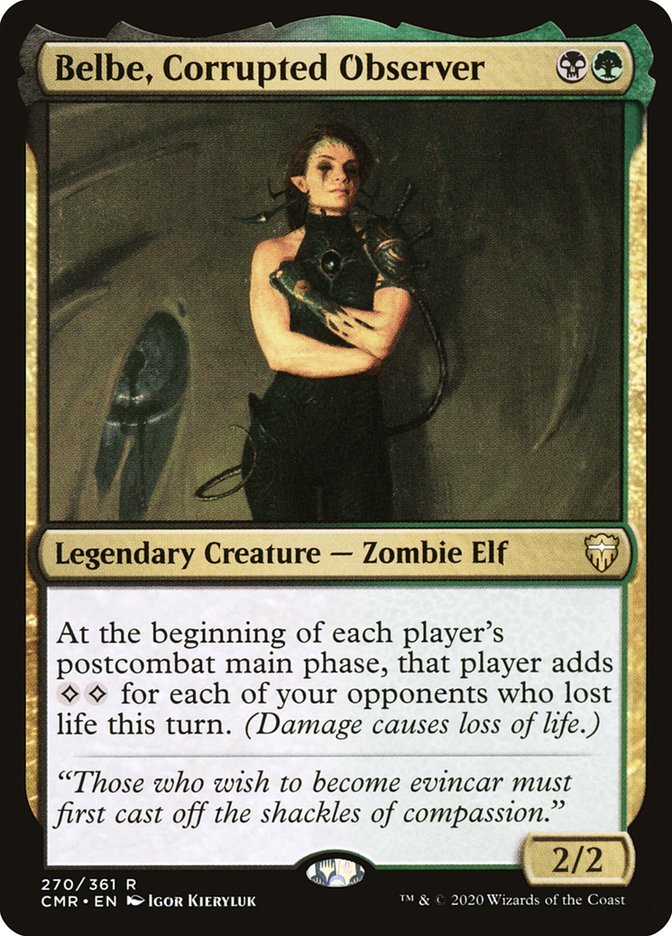 Belbe, Corrupted Observer [Commander Legends] | Gear Gaming Fayetteville