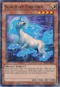 Sunlight Unicorn (Shatterfoil) [Battle Pack 3: Monster League] [BP03-EN064] | Gear Gaming Fayetteville