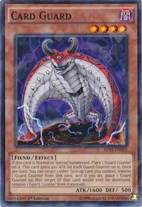 Card Guard (Shatterfoil) [Battle Pack 3: Monster League] [BP03-EN065] | Gear Gaming Fayetteville