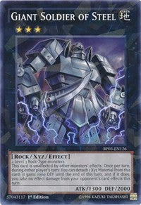 Giant Soldier of Steel (Shatterfoil) [Battle Pack 3: Monster League] [BP03-EN126] | Gear Gaming Fayetteville