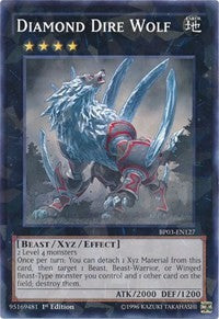 Diamond Dire Wolf (Shatterfoil) [Battle Pack 3: Monster League] [BP03-EN127] | Gear Gaming Fayetteville