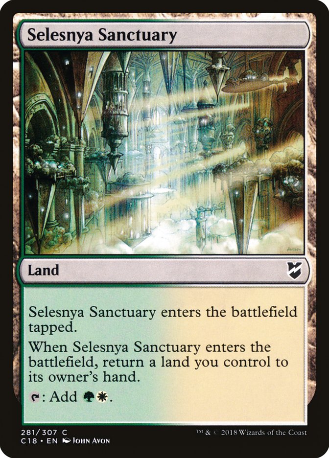 Selesnya Sanctuary [Commander 2018] | Gear Gaming Fayetteville