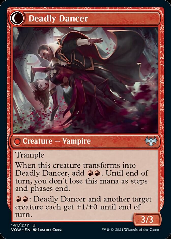 Alluring Suitor // Deadly Dancer [Innistrad: Crimson Vow] | Gear Gaming Fayetteville