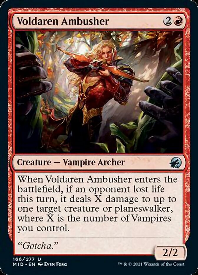 Voldaren Ambusher [Innistrad: Midnight Hunt] | Gear Gaming Fayetteville