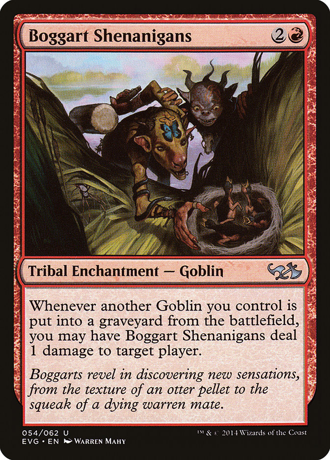 Boggart Shenanigans (Elves vs. Goblins) [Duel Decks Anthology] | Gear Gaming Fayetteville