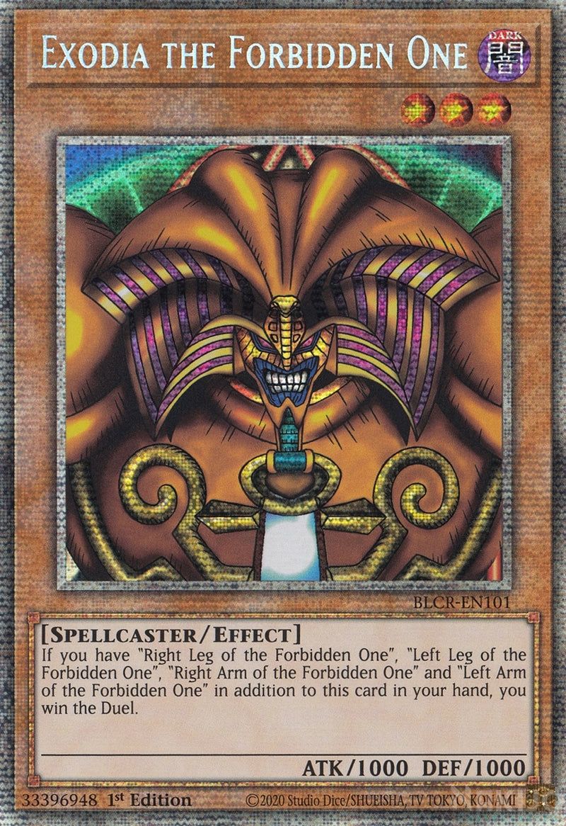 Exodia the Forbidden One [BLCR-EN101] Starlight Rare | Gear Gaming Fayetteville