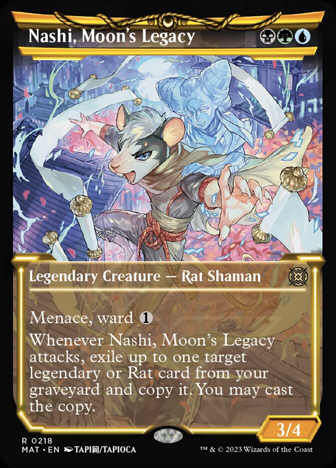 Nashi, Moon's Legacy (Showcase Halo Foil) [March of the Machine: The Aftermath] | Gear Gaming Fayetteville