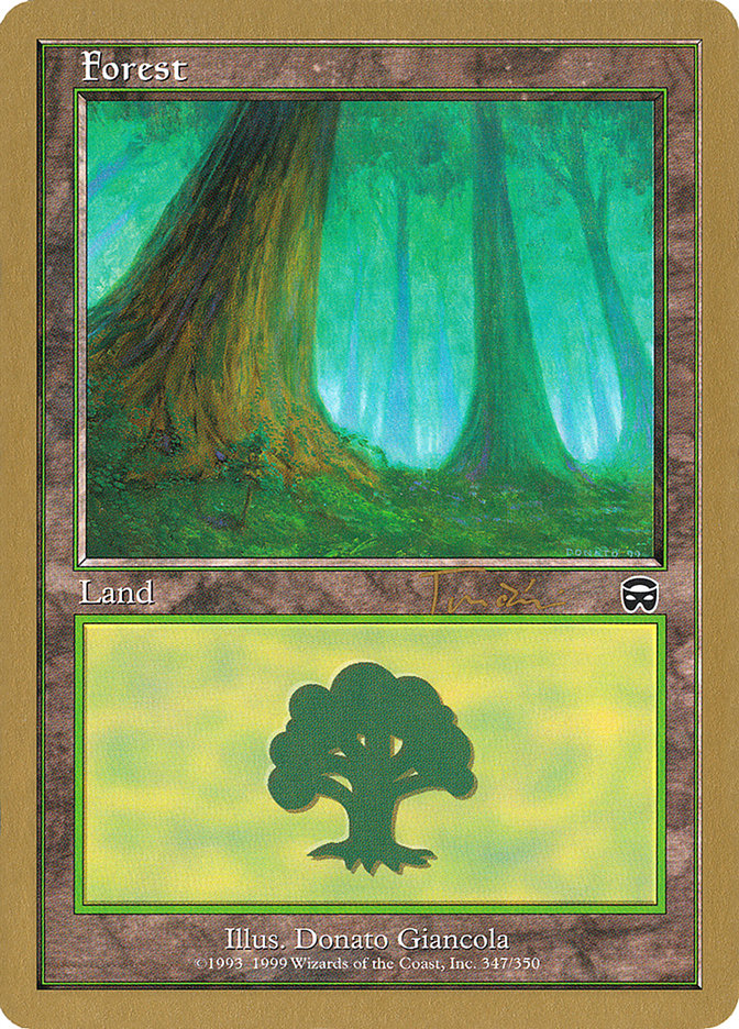 Forest (jt347a) (Jan Tomcani) [World Championship Decks 2001] | Gear Gaming Fayetteville