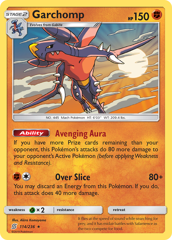 Garchomp (114/236) [Sun & Moon: Unified Minds] | Gear Gaming Fayetteville