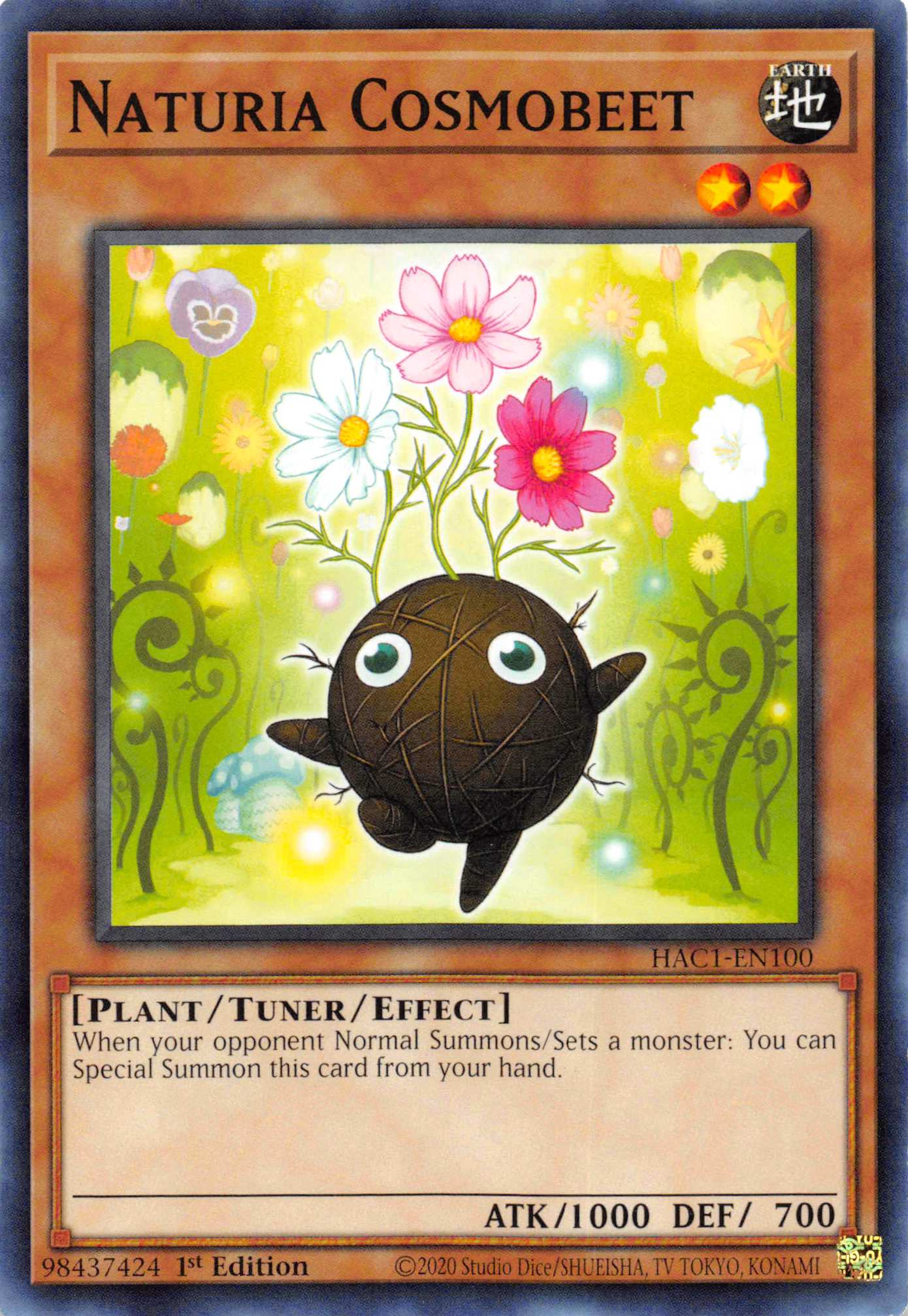 Naturia Cosmobeet [HAC1-EN100] Common | Gear Gaming Fayetteville
