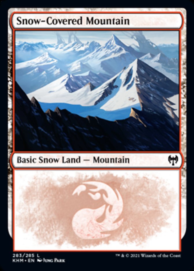 Snow-Covered Mountain (283) [Kaldheim] | Gear Gaming Fayetteville