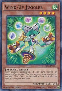 Wind-Up Juggler (Shatterfoil) [Battle Pack 3: Monster League] [BP03-EN086] | Gear Gaming Fayetteville