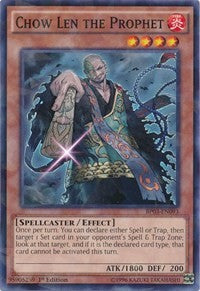 Chow Len the Prophet (Shatterfoil) [Battle Pack 3: Monster League] [BP03-EN093] | Gear Gaming Fayetteville