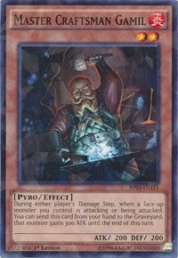 Master Craftsman Gamil (Shatterfoil) [Battle Pack 3: Monster League] [BP03-EN115] | Gear Gaming Fayetteville