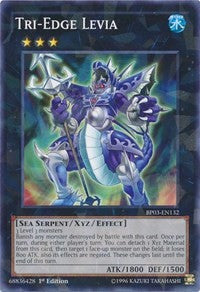 Tri-Edge Levia (Shatterfoil) [Battle Pack 3: Monster League] [BP03-EN132] | Gear Gaming Fayetteville