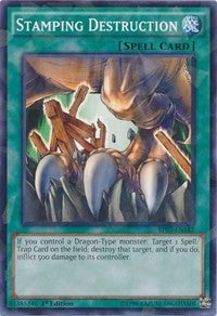Stamping Destruction (Shatterfoil) [Battle Pack 3: Monster League] [BP03-EN142] | Gear Gaming Fayetteville
