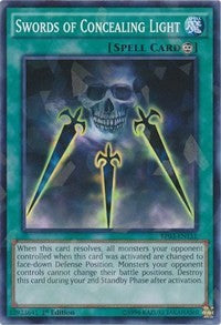 Swords of Concealing Light (Shatterfoil) [Battle Pack 3: Monster League] [BP03-EN151] | Gear Gaming Fayetteville