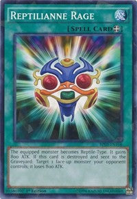 Reptilianne Rage (Shatterfoil) [Battle Pack 3: Monster League] [BP03-EN166] | Gear Gaming Fayetteville