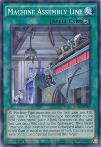 Machine Assembly Line (Shatterfoil) [Battle Pack 3: Monster League] [BP03-EN167] | Gear Gaming Fayetteville